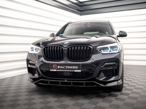 Maxton Front Splitter V.2 BMW X3 M40d / M40i / M-Pack G01