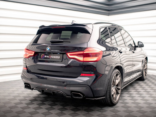Maxton Central Rear Splitter (Vertical Bars) BMW X3 M40i / M40d G01