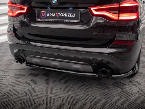 Maxton Central Rear Splitter BMW X3 G01 Maxton Central Rear Splitter BMW X3 G01