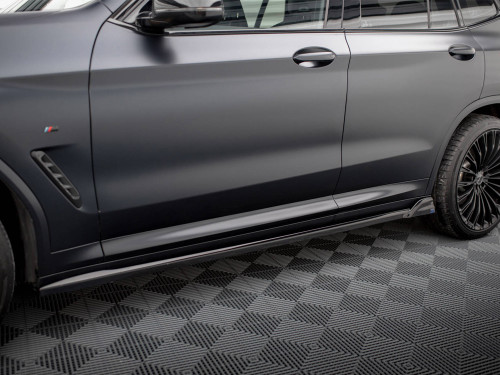 Maxton Side Skirts Diffusers BMW X3 M-Pack G01 Facelift Maxton Side Skirts Diffusers BMW X3 M-Pack G01 Facelift