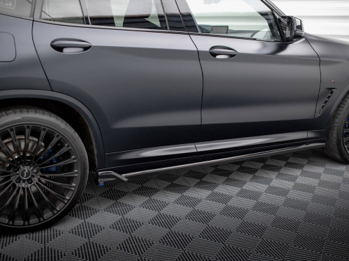Maxton Side Skirts Diffusers BMW X3 M-Pack G01 Facelift Maxton Side Skirts Diffusers BMW X3 M-Pack G01 Facelift