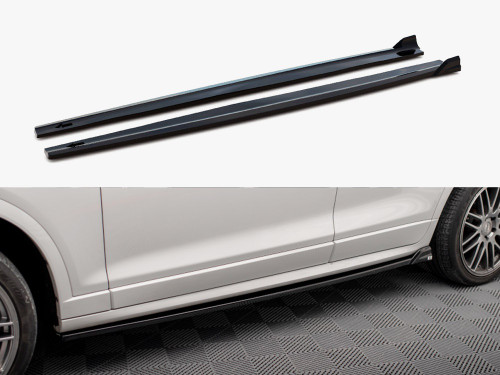 Maxton Side Skirts Diffusers BMW X3 M-Pack F25