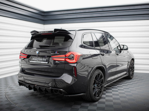 Maxton Spoiler CAP 3D BMW X3 M F97 / F97 Facelift