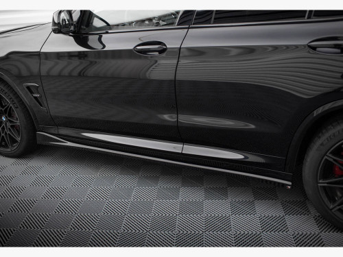 Maxton Side Skirts Diffusers BMW X3 M F97 / F97 Facelift