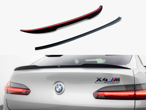 Maxton Lower Spoiler CAP BMW X4 M Sport G02 / X4 M F98