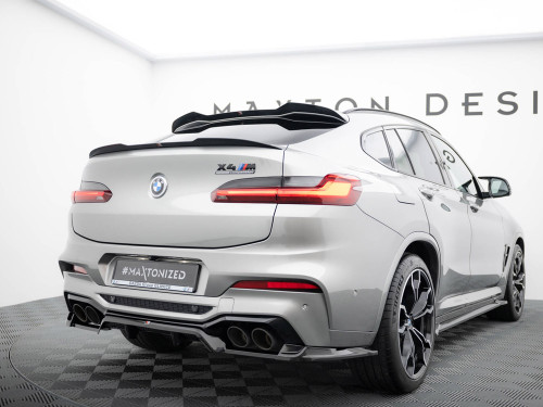 Maxton Lower Spoiler CAP BMW X4 M Sport G02 / X4 M F98