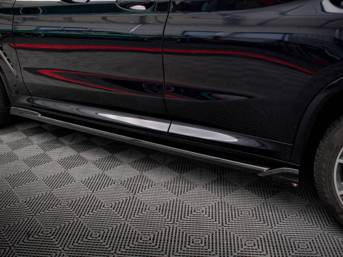 Maxton Side Skirts Diffusers V.2 BMW X4 M-Pack G02 Maxton Side Skirts Diffusers V.2 BMW X4 M-Pack G02