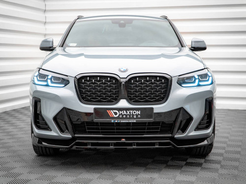 Maxton Front Splitter V.1 Bmw X4 M-pack G02 Facelift Maxton Front Splitter V.1 Bmw X4 M-pack G02 Facelift