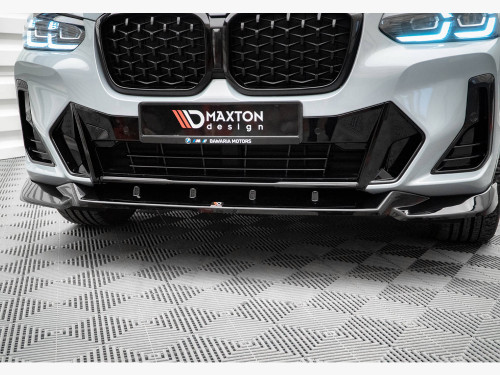 Maxton Front Splitter V.2 Bmw X4 M-pack G02 Facelift