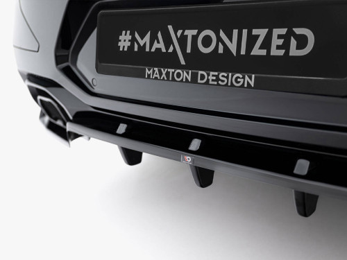 Maxton Rear Splitter (Vertical Bars) V.2 BMW X4 M-Pack G02 Facelift Maxton Rear Splitter (Vertical Bars) V.2 BMW X4 M-Pack G02 Facelift