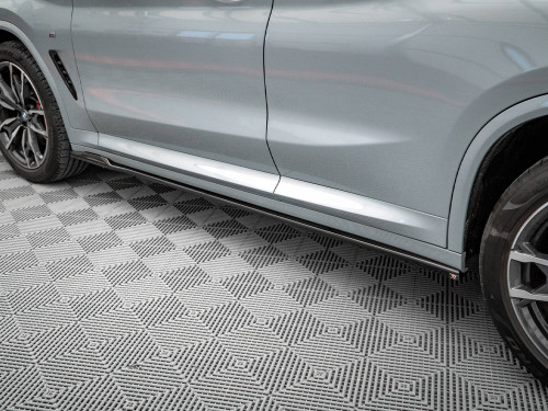 Maxton Side Skirts Diffusers BMW X4 M-Pack G02 Facelift