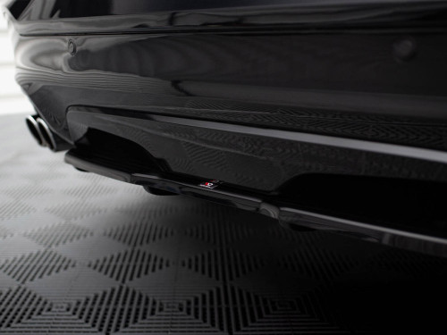 Maxton Central Rear Splitter (Vertical Bars) BMW X4 M-Pack Maxton Central Rear Splitter (Vertical Bars) BMW X4 M-Pack