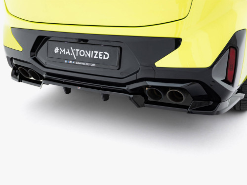 Maxton Rear Splitter (Vertical Bars) BMW X4M F98 Facelift