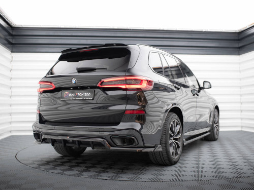 Maxton Central Rear Splitter (Vertical Bars) BMW X5 M-Sport G05 Maxton Central Rear Splitter (Vertical Bars) BMW X5 M-Sport G05