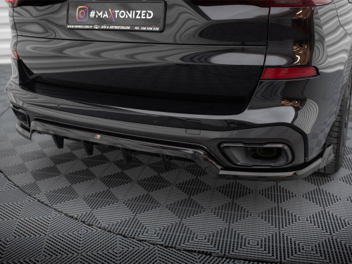Maxton Central Rear Splitter (Vertical Bars) BMW X5 M-Sport G05 Maxton Central Rear Splitter (Vertical Bars) BMW X5 M-Sport G05