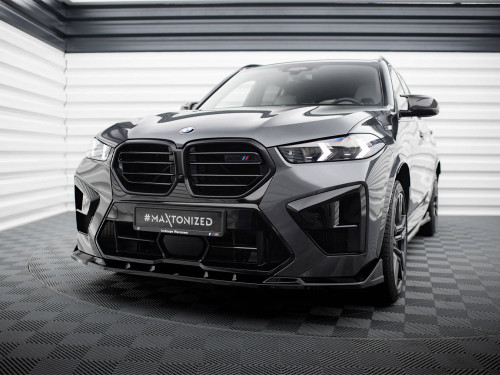 Maxton Front Splitter V.2 BMW X5 M F95 Facelift Maxton Front Splitter V.2 BMW X5 M F95 Facelift