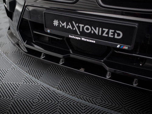 Maxton Front Splitter V.2 BMW X5 M F95 Facelift Maxton Front Splitter V.2 BMW X5 M F95 Facelift