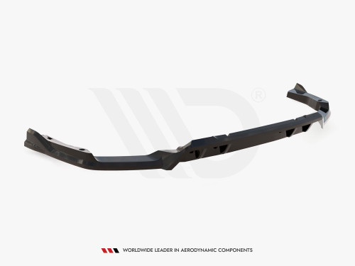 Maxton Central Rear Splitter (Vertical Bars) BMW X5 M F95 Facelift