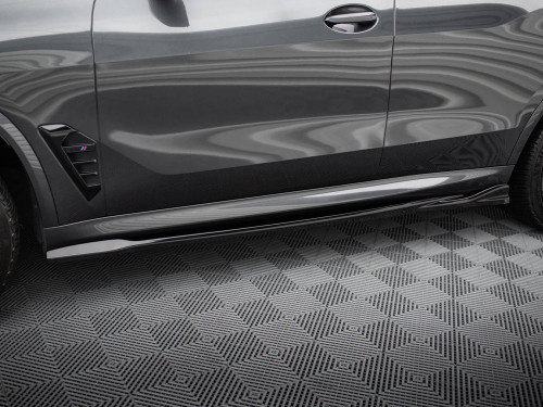 Maxton Side Skirts Diffusers BMW X5 M F95 Facelift Maxton Side Skirts Diffusers BMW X5 M F95 Facelift