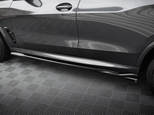 Maxton Side Skirts Diffusers BMW X5 M F95 Facelift Maxton Side Skirts Diffusers BMW X5 M F95 Facelift
