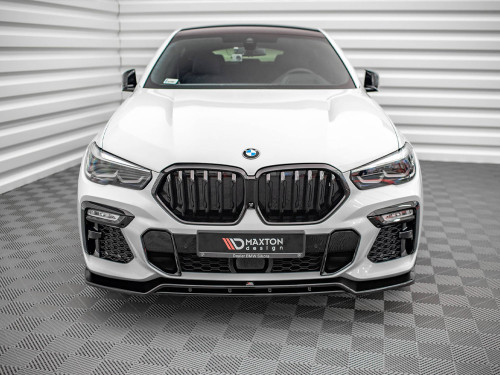 Maxton Front Splitter V.2 BMW X6 M-Pack G06