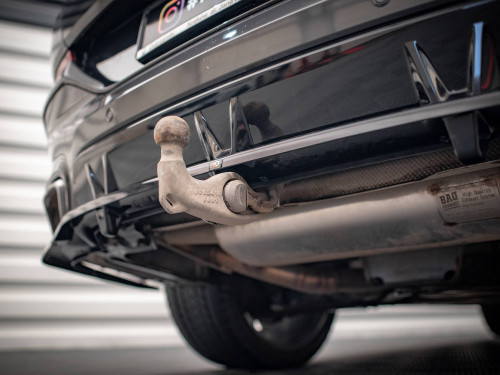 Maxton Central Rear Splitter (Vertical Bars) V.3 BMW X6 M-Pack G06 Maxton Central Rear Splitter (Vertical Bars) V.3 BMW X6 M-Pack G06