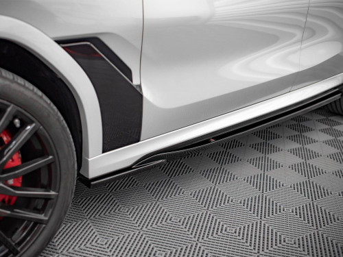 Maxton Side Skirts Diffusers BMW X6 M-Pack G06 / X6 M F96 Maxton Side Skirts Diffusers BMW X6 M-Pack G06 / X6 M F96
