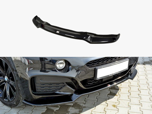 Maxton Front Splitter V.1 Bmw X6 F16 M Sport (2014-2019)