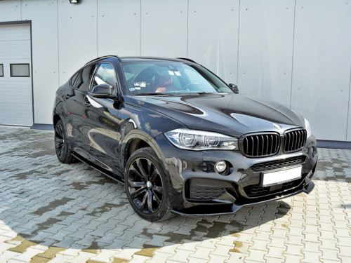 Maxton Front Splitter V.1 Bmw X6 F16 M Sport (2014-2019)
