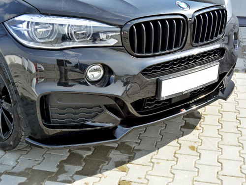 Maxton Front Splitter V.1 Bmw X6 F16 M Sport (2014-2019) Maxton Front Splitter V.1 Bmw X6 F16 M Sport (2014-2019)