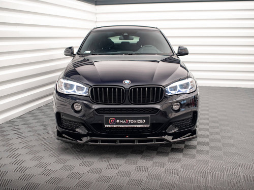 Maxton Front Splitter V.3 BMW X6 M Sport F16