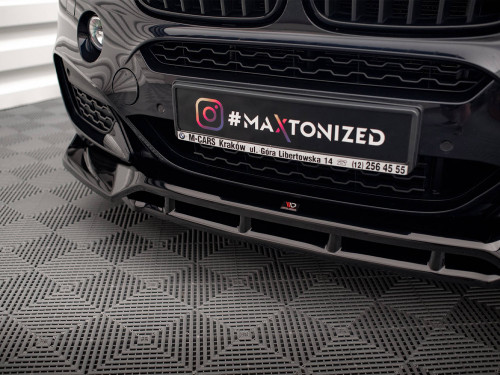 Maxton Front Splitter V.3 BMW X6 M Sport F16
