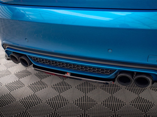 Maxton Central Rear Splitter BMW X6 M F86