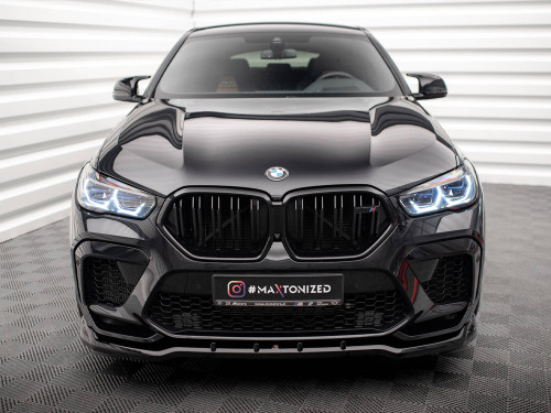 Maxton Front Splitter V.1 BMW X6 M F96 Maxton Front Splitter V.1 BMW X6 M F96