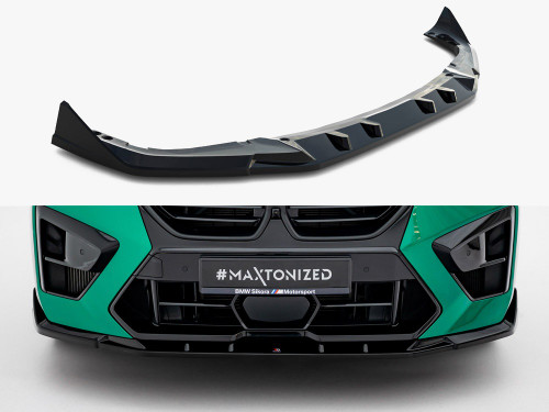 Maxton Front Splitter V.2 BMW X6 M F96 Facelift