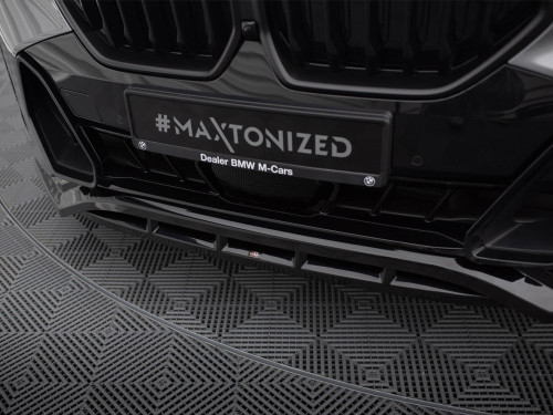 Maxton Front Splitter V.1 BMW X6 M-Pack G06 Facelift Maxton Front Splitter V.1 BMW X6 M-Pack G06 Facelift