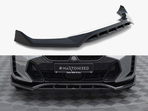 Maxton Front Splitter V.2 BMW X6 M-Pack G06 Facelift