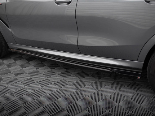 Maxton Side Skirts Diffusers V.1 BMW X6 M-Pack G06 Facelift Maxton Side Skirts Diffusers V.1 BMW X6 M-Pack G06 Facelift
