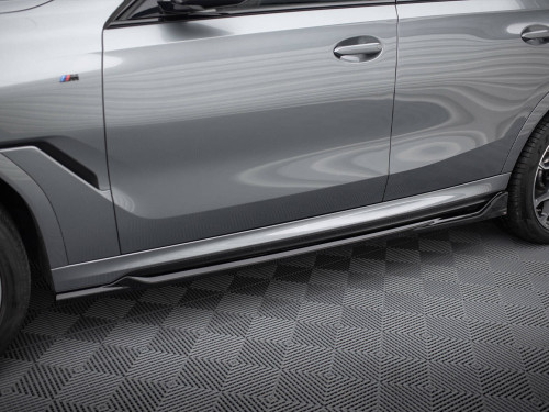 Maxton Side Skirts Diffusers V.2 BMW X6 M-Pack G06 Facelift