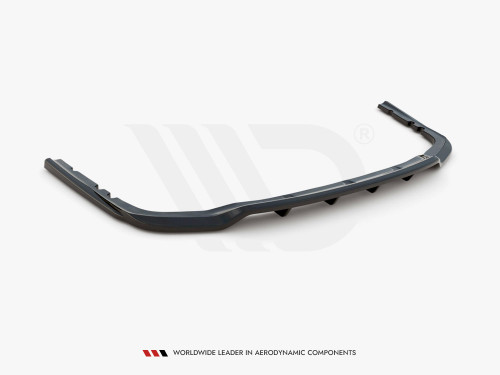 Maxton Central Rear Splitter (Vertical Bars) BMW X7 M-Pack G07