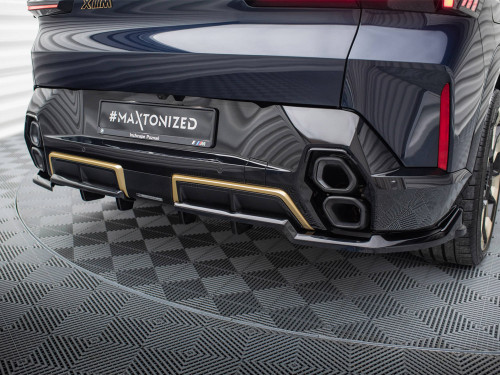 Maxton Central Rear Splitter (Vertical Bars) BMW XM G09 Maxton Central Rear Splitter (Vertical Bars) BMW XM G09