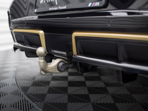 Maxton Central Rear Splitter (Vertical Bars) BMW XM G09 Maxton Central Rear Splitter (Vertical Bars) BMW XM G09