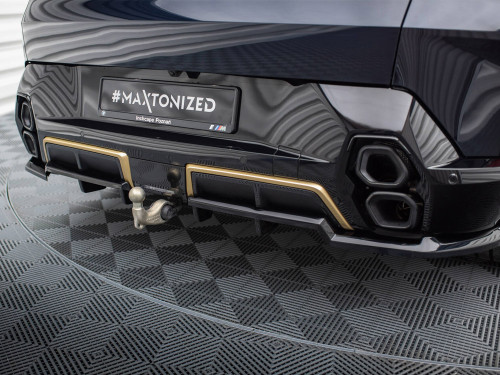 Maxton Central Rear Splitter (Vertical Bars) BMW XM G09 Maxton Central Rear Splitter (Vertical Bars) BMW XM G09
