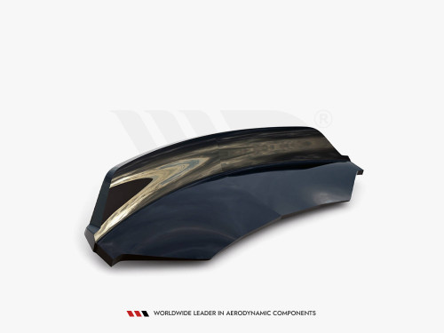 Maxton Central Rear Splitter (Vertical Bars) BMW Z4 M-Pack E89 Facelift