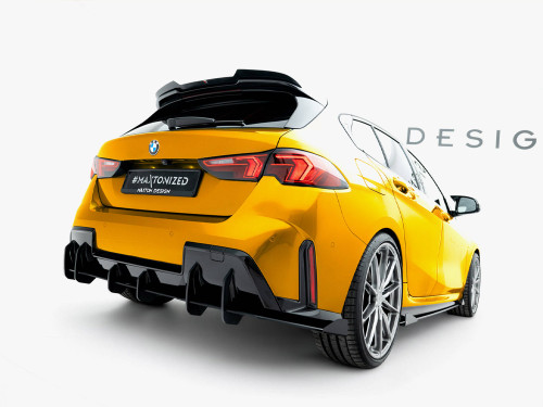 Maxton Street PRO Rear Diffuser + Flaps BMW 1 M-Pack F70