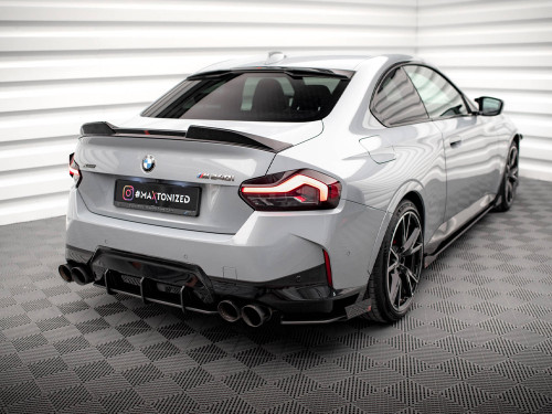 Maxton Street Pro Rear Side Splitters + Flaps BMW 2 Coupe M240i G42