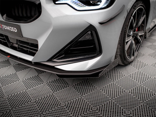 Maxton Street PRO Front Splitter + Flaps BMW 2 Coupe M-Pack / M240i G42