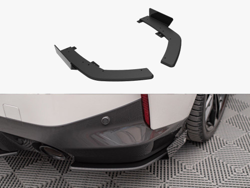 Maxton Street Pro Rear Side Splitters + Flaps BMW 2 Coupe M-Pack G42