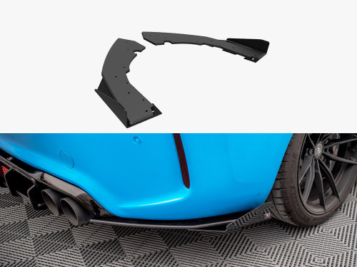 Maxton Street PRO Rear Side Splitters (+flaps) Bmw M2 F87 (2016-2020) Maxton Street PRO Rear Side Splitters (+flaps) Bmw M2 F87 (2016-2020)