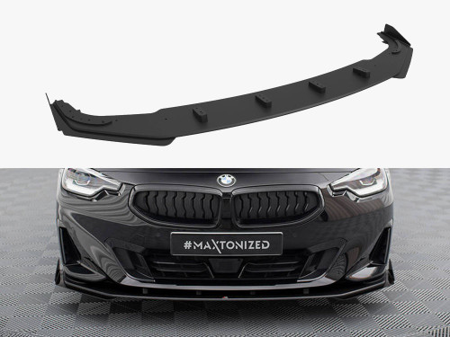 Maxton Street PRO Front Splitter + Flaps BMW 2 Coupe G42
